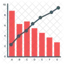 Diagrama de pareto  Ícone