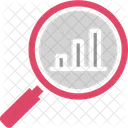 Grafico De Pesquisa Analise De Pesquisa Apresentacao Analitica Ícone