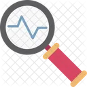 Grafico De Pesquisa Lupa Lente De Aumento Ícone