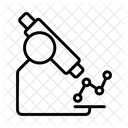 Analisar Contorno Microscopio Ícone