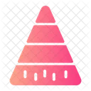 Grafico De Piramide Ícone