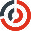 Grafico De Pizza Grafico Porcentagem Icon
