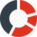 Grafico De Pizza Grafico Porcentagem Icon