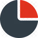 Grafico De Pizza Grafico Porcentagem Icon