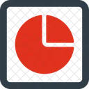 Grafico De Pizza Grafico Porcentagem Icon