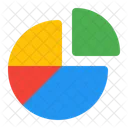 Grafico De Pizza Estatisticas Graficos Ícone