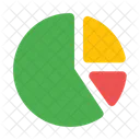 Gráfico de pizza  Ícone