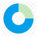 Grafico De Pizza Uso Tamanho Do Mercado Ícone