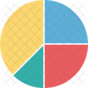 Grafico De Pizza Grafico De Pizza Grafico Circular Ícone