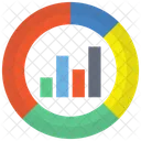 Grafico De Pizza Grafico De Pizza Grafico Circular Ícone