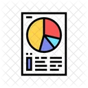 Diagrama Papel Lista Ícone