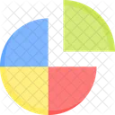 Torta Grafico Circulo Ícone