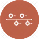 Grafico Diagrama Torta Ícone