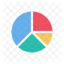 Gráfico de pizza  Ícone