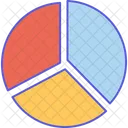 Gráfico de pizza  Ícone