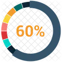 Circular Grafico Diagrama Ícone