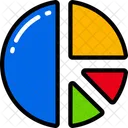 Grafico De Pizza Dados Informacoes Ícone