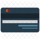 Grafico De Pizza Cartao Visa Master Card Ícone