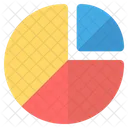 Gráfico de pizza  Ícone