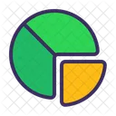 Gráfico de pizza  Icon