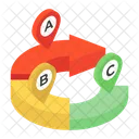 Grafico Circular Porcentual Grafico Porcentual Analisis Icono