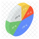 Grafico Circular Porcentual Grafico Porcentual Analisis Icono