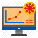 Virus Covid Informe Icono