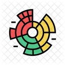 Gráfico de rayos solares  Icono