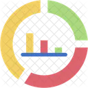 Grafico De Rosca Analise De Dados Negocios E Financas Ícone