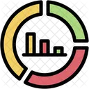 Grafico De Rosca Analise De Dados Negocios E Financas Icon