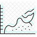Grafico De Saude Do Solo Solo Saude Icon