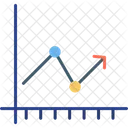 Gráfico de setas  Ícone