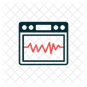 Gráfico de terremoto  Ícone