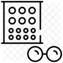 Grafico De Exame Oftalmologico Oftalmologista Exame Oftalmologico Ícone
