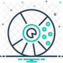 Grafico De Valores Redondos Analisis Aplicacion Icono