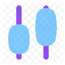 Vela Tabla Grafico Icono