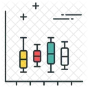 Diagrama De Caja Grafico Datos Icono