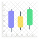 Grafico De Velas Grafico Grafico Icono