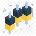 Grafico De Velas Grafico Analisis De Datos Icono