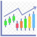 Grafico De Velas Grafico Mercado Icono