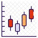 Grafico De Velas Japonesas Grafico Grafico Icono