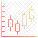Gráfico de velas  Icono