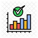 Grafico Verificacao Marca Ícone