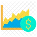 Grafico Del Dolar Grafico Informe Icono