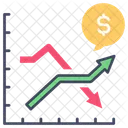 Financas Grafico Mercado Ícone