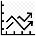 Duplo Grafico Analitico Ícone