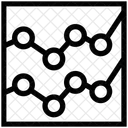 Duplo Grafico Analitico Ícone