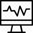 Analisis En Linea Grafico Icono