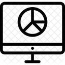 Grafico En Linea Analisis Estadisticas Icono