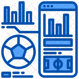 Gráfico de esportes  Ícone
